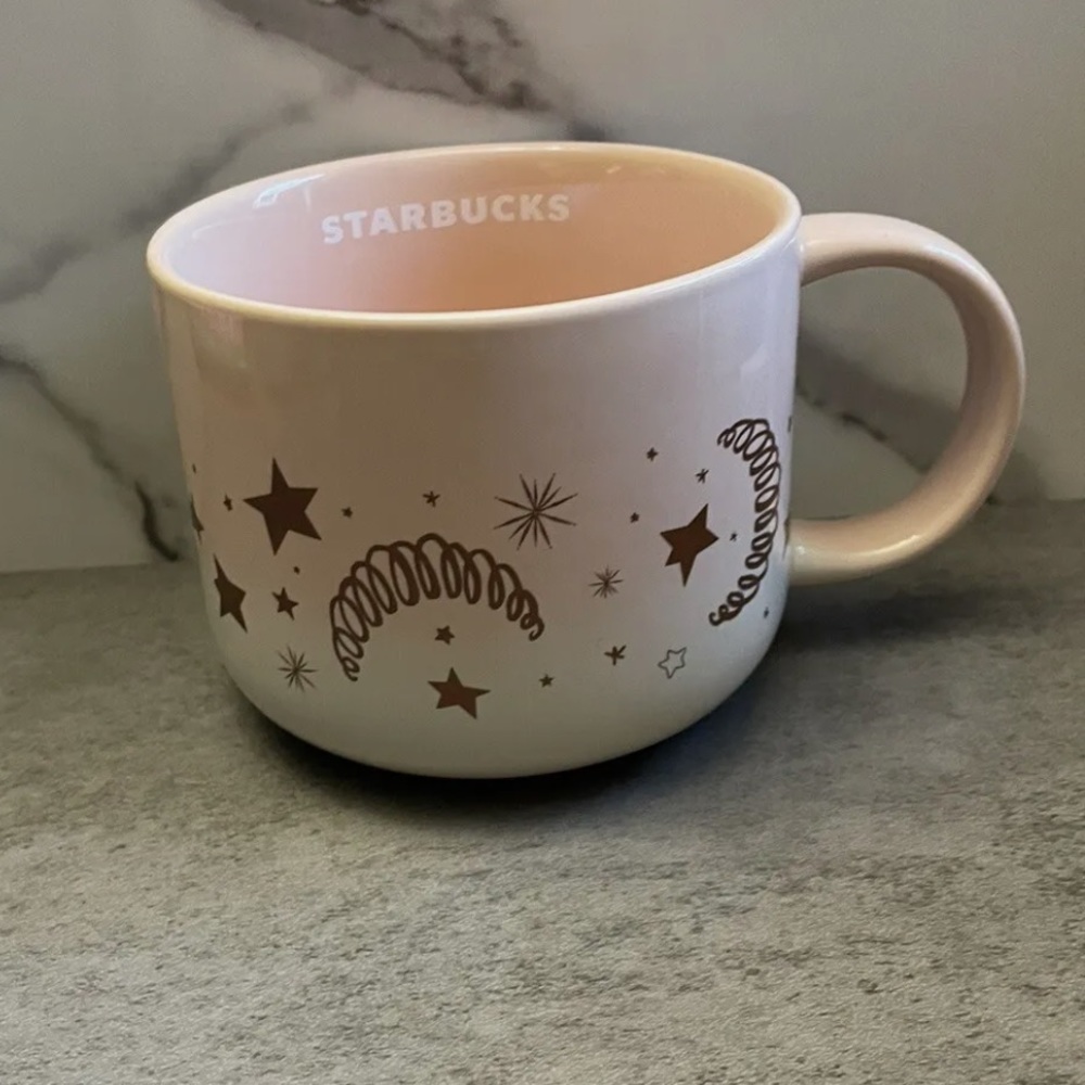 Starbucks 2023 Sun & Moon Pink Gradient Mug